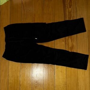 Black Velvet Pants